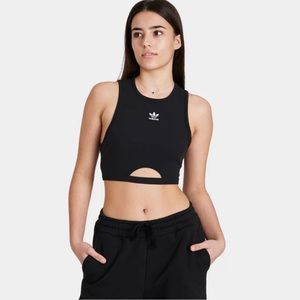 Adidas crop tank top